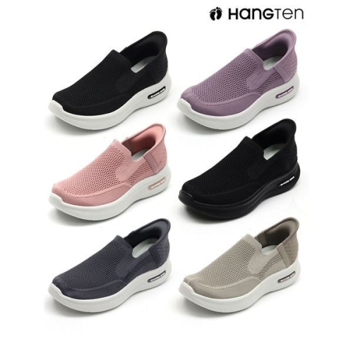 HT-3703 공용 메쉬 슬립온 통풍 스니커즈 핸즈프리 단화 여름 데일리 운동화 스니커즈