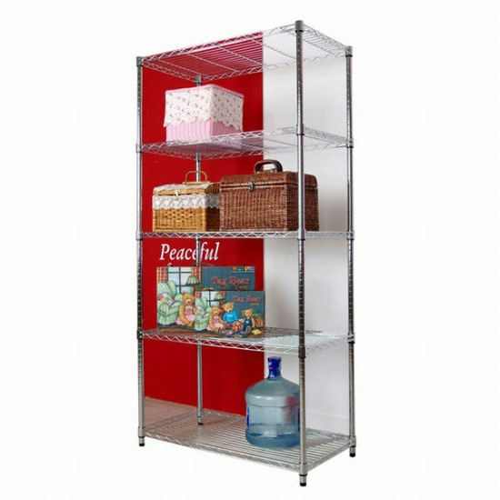 동영나이스 샤이니 와이드 메탈랙 철제 선반 900 (5단)_이미지