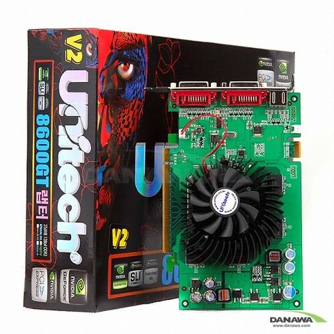 유니텍전자 지포스 8600GT 랩터 V2 256MB_이미지