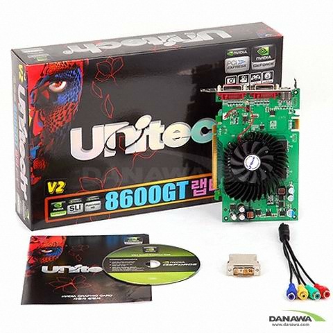 유니텍전자 지포스 8600GT 랩터 V2 256MB_이미지