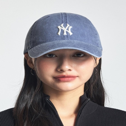 MLB 베이직 워싱 언스트럭쳐 볼캡_3ACPVV14N-50NYS_이미지