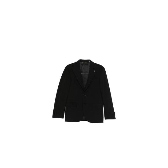 라펠 마뉴엘리츠 아플리케 싱글 브레스티드 수트 4030A3328263090 T