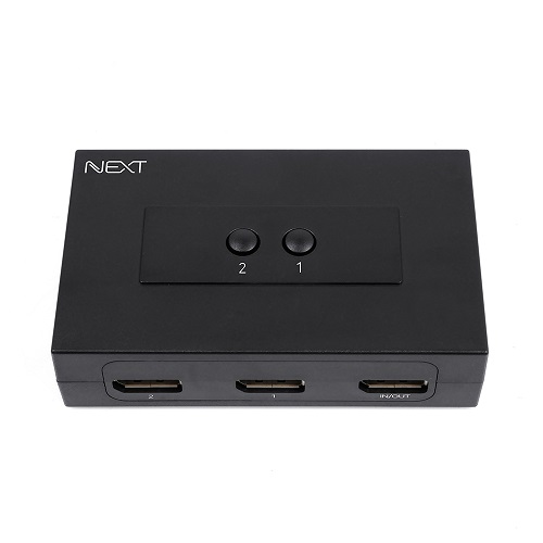 이지넷유비쿼터스 넥스트 NEXT-2435DP 2:1 양방향 DisplayPort 수동 선택기_이미지