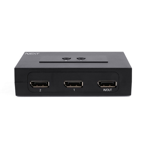 이지넷유비쿼터스 넥스트 NEXT-2435DP 2:1 양방향 DisplayPort 수동 선택기