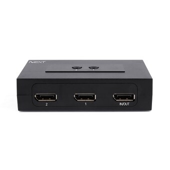 이지넷유비쿼터스 넥스트 NEXT-2435DP 2:1 양방향 DisplayPort 수동 선택기