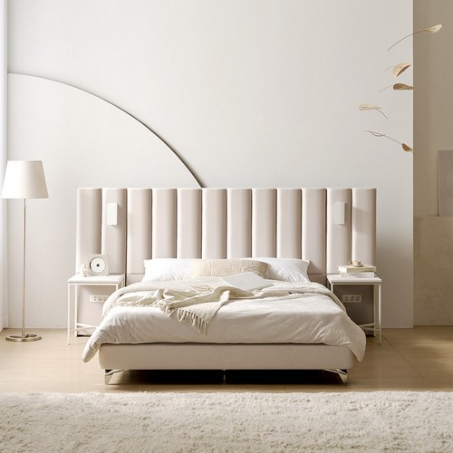 베디스 블라썸 호텔 침대 LK+LED협탁 2개 (매트별도)