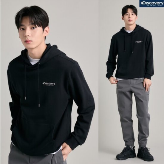  디스커버리익스페디션 덴버 후드티 DXHD33034 [BKS, 블랙]