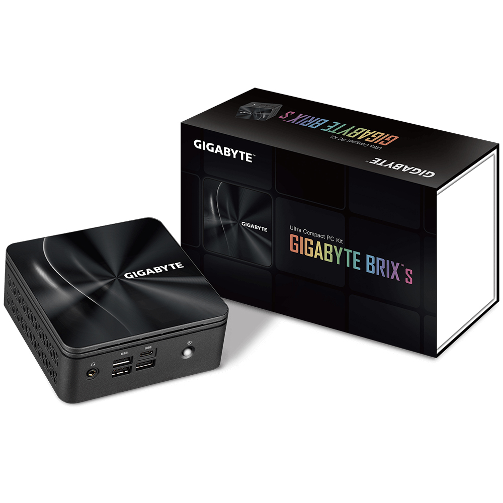GIGABYTE BRIX s GB-BRR7H-4800 M2 피씨디렉트 (32GB, M.2 128GB)_이미지