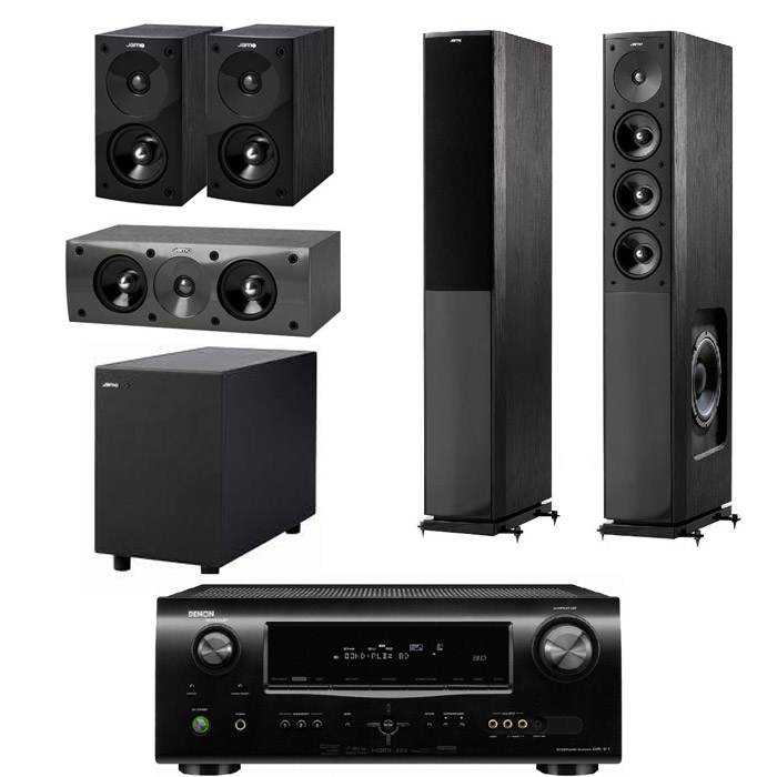 야모 S608 5.1채널 + 데논 AV리시버 (AVR-1611, SUB-200)_이미지