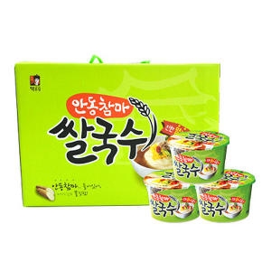 백제 탁촌장 안동참마 쌀국수 92g (6개)_이미지