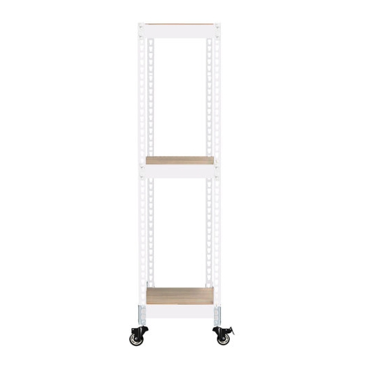 스피드랙 우레탄바퀴 3단 이동식 선반 500x400 (165cm(높이))_이미지