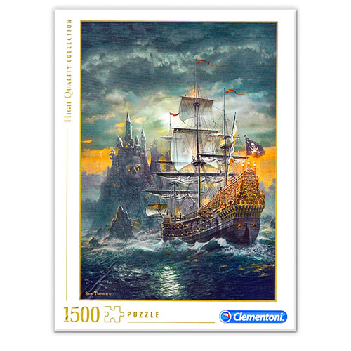 코리아보드게임즈 클레멘토니 폭우 속 해적선 C31682 (1500P)_이미지