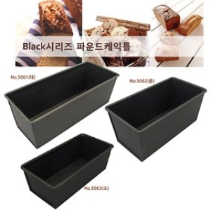 타이거크라운 일본 타이거크라운 파운드케익틀/식빵틀/Black시리즈_이미지