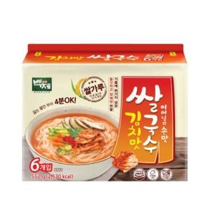 김치맛 쌀국수 멀티팩 92g 6EA x6개