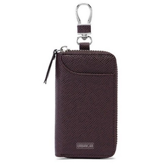 어반카 차량용 모던 키홀더 카드 키지갑 (브라운)