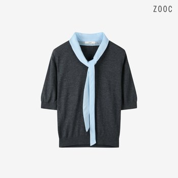 울 블랜드 타이 풀오버 CG_V263KSK908