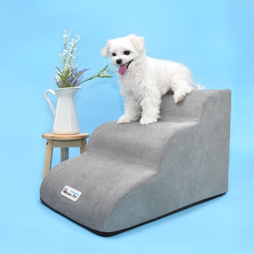 크림펫 커브드 계단 커버 4단