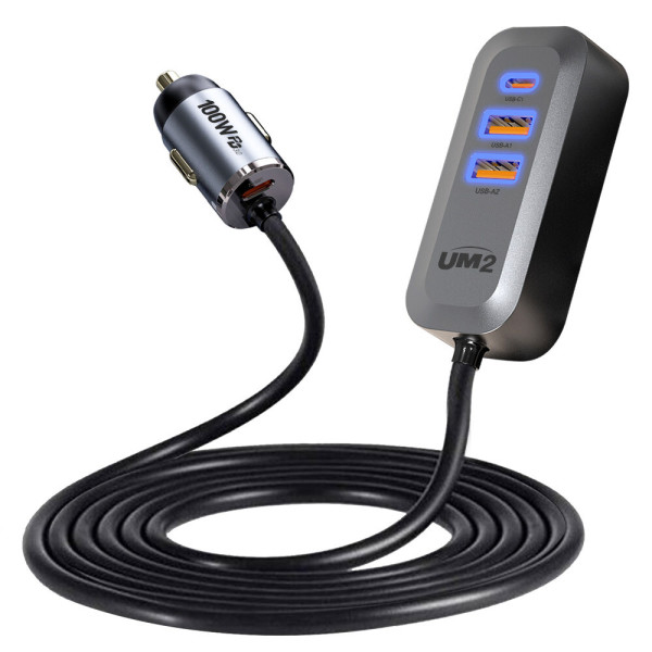 아임커머스 UM2 100W 차량용 시거잭 멀티 충전기 UMCH-PD100W_이미지