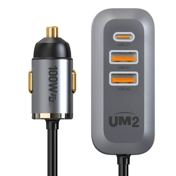 아임커머스 UM2 100W 차량용 시거잭 멀티 충전기 UMCH-PD100W