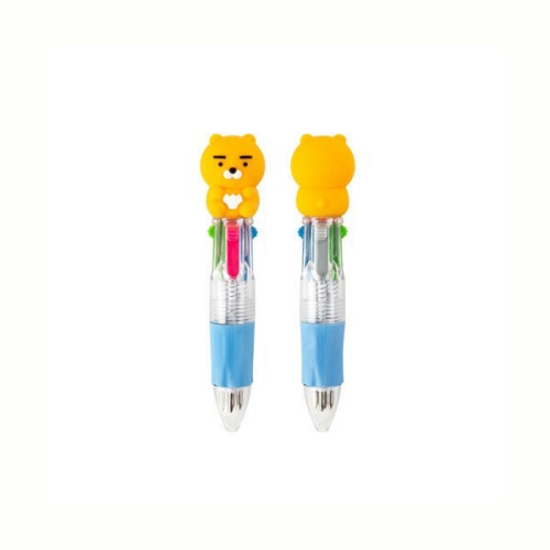 키즈키즈 카카오프렌즈 라이언 미니4색 볼펜C02428