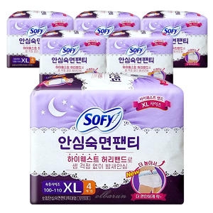 LG유니참 쏘피 안심숙면팬티 특대형 XL 4개 (6팩(24개))