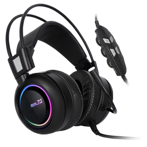 앱코 HACKER B980 리얼 7.1채널 RGB 진동 게이밍 헤드셋_이미지