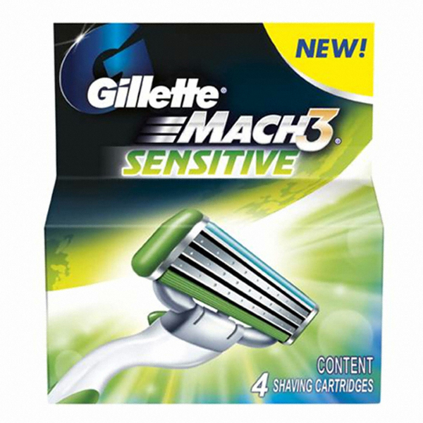 마하3 센서티브 면도날