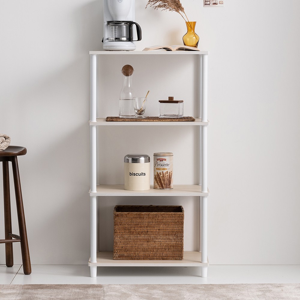 엘리 4단 렌지대 주방수납장 600