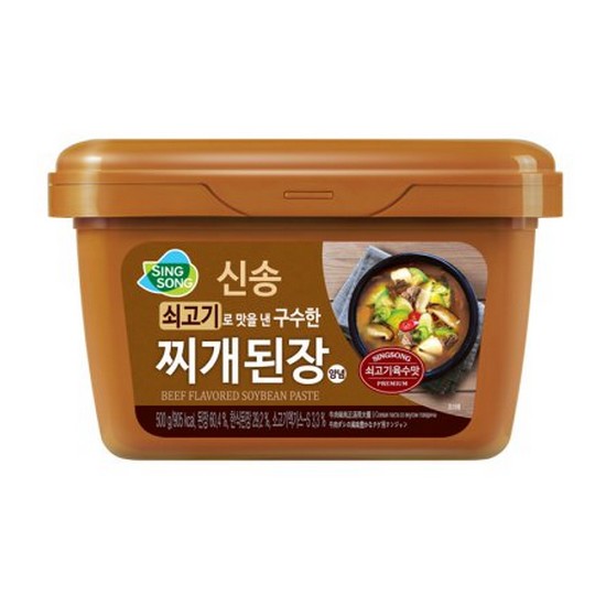 쇠고기로 맛을 낸 구수한 찌개된장 500g