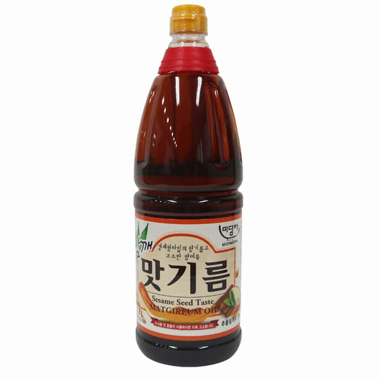 미담채 참깨 맛기름 1.8L (10개)_이미지