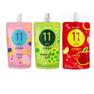 빙그레 곤약젤리 복숭아 130g (10개)_이미지