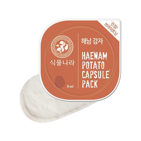 식물나라 내추럴 오리진 해남 감자 캡슐 팩 8ml (1개)_이미지