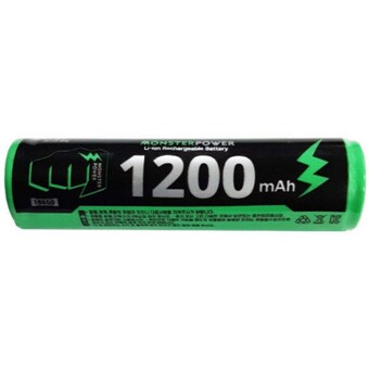 대륙의실수 몬스터파워 리튬이온 <b>18650</b> - 1200mAh (벌크)