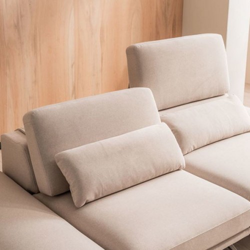 에싸 엠마 리프트기능 리브 패브릭 소파 4인용 (스툴별도)_이미지