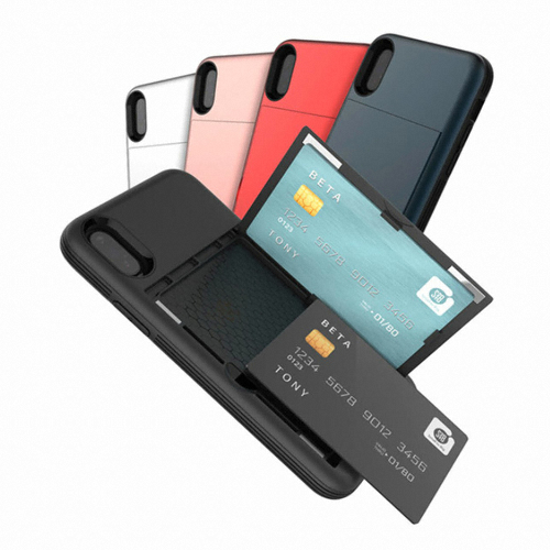 갤럭시S10 5G 토니 오픈카드 범퍼 케이스