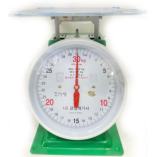 금성계기사 지시저울 (30kg/100g)_이미지