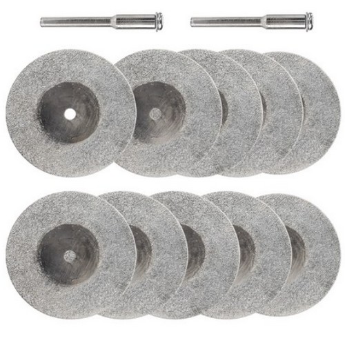 바벨롭 미니 원형 다이아 절단석 45mm 10p + 맨드렐 2p_이미지