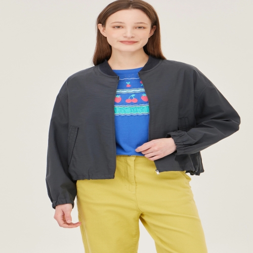 베네통 백자수 스트링 집업 점퍼BAJP54531_이미지