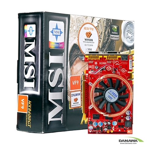 MSI ������ 8600GT NX8600GT-T2D256E OC 256MB VF9 �����ڽ�