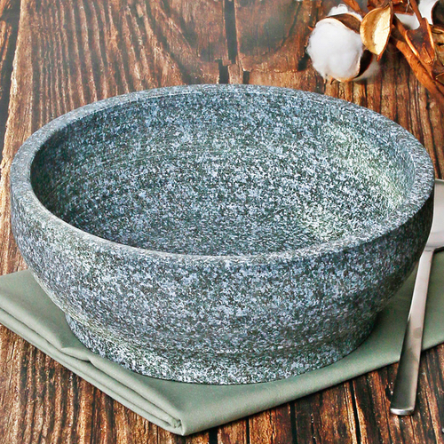 신성석기 돌솥 비빔밥그릇 (20cm)_이미지