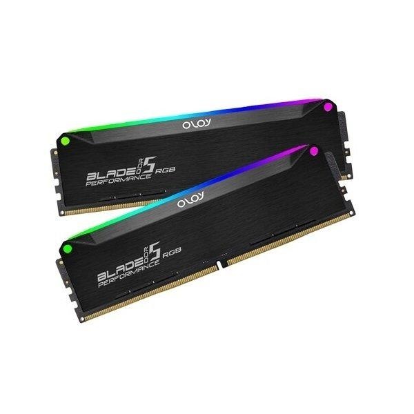 OLOy DDR5-5200 CL36 BLADE RGB BLACK 패키지 올로코리아 (32GB(16Gx2))_이미지