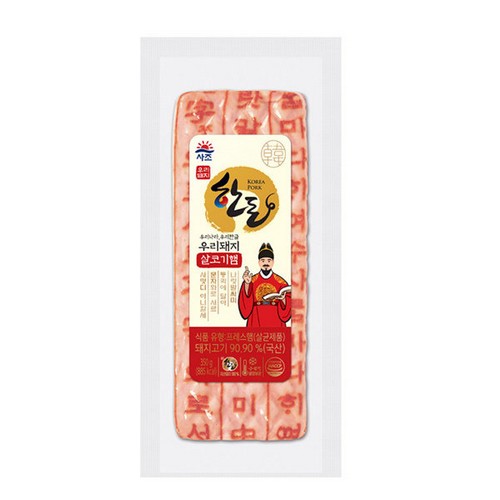 사조대림 사조 한돈 살코기햄 350g (1개)_이미지