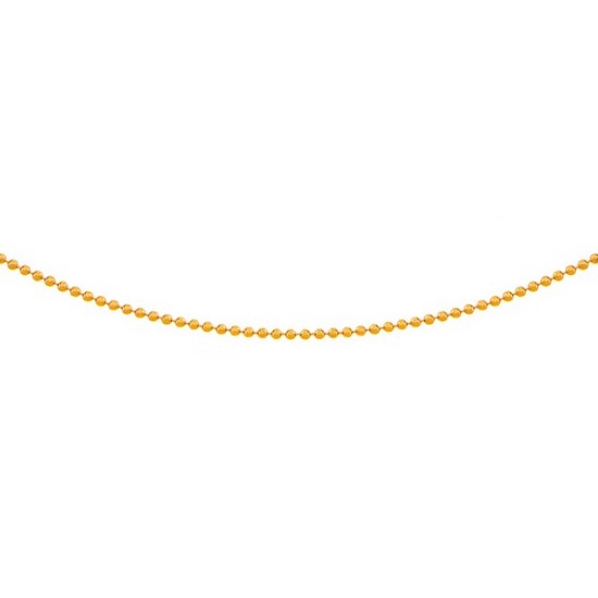 브리앙 18K 8각 컷팅 미러볼 2.2mm 목걸이