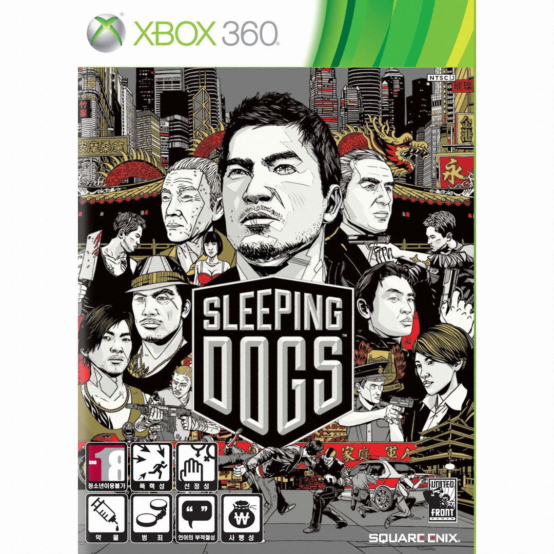 SQUARE-ENIX 슬리핑 독스 XBOX360 (일반판)