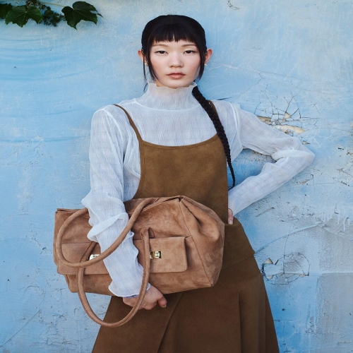 C254MST031_인조스웨이드 레이어드 탑