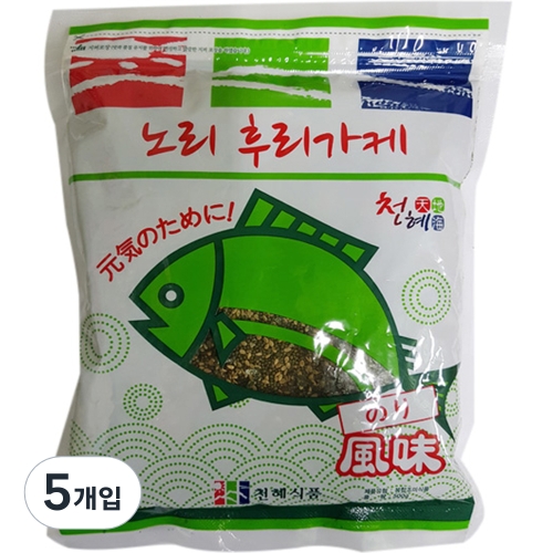 천혜식품 노리 후리가케 500g 5개입