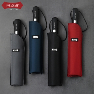 PARACHASE 튼튼한 대형 3단 자동 우산 대형 3단자동우산 네이비 대형 3단자동우산