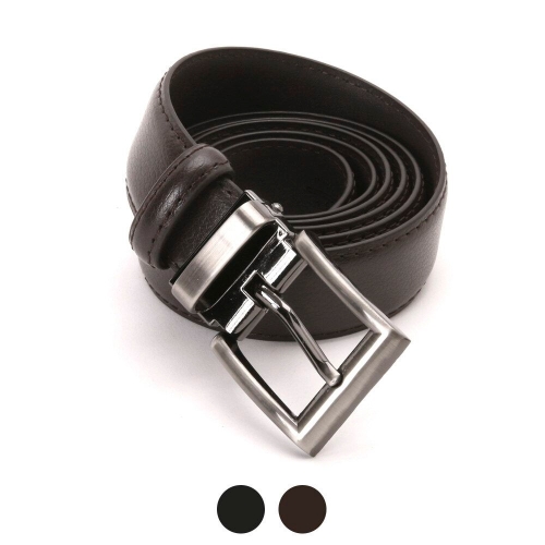 파파브로 모로엠 남성 클래식 사각버클 가죽 벨트 TU-BT-MODEL1-A