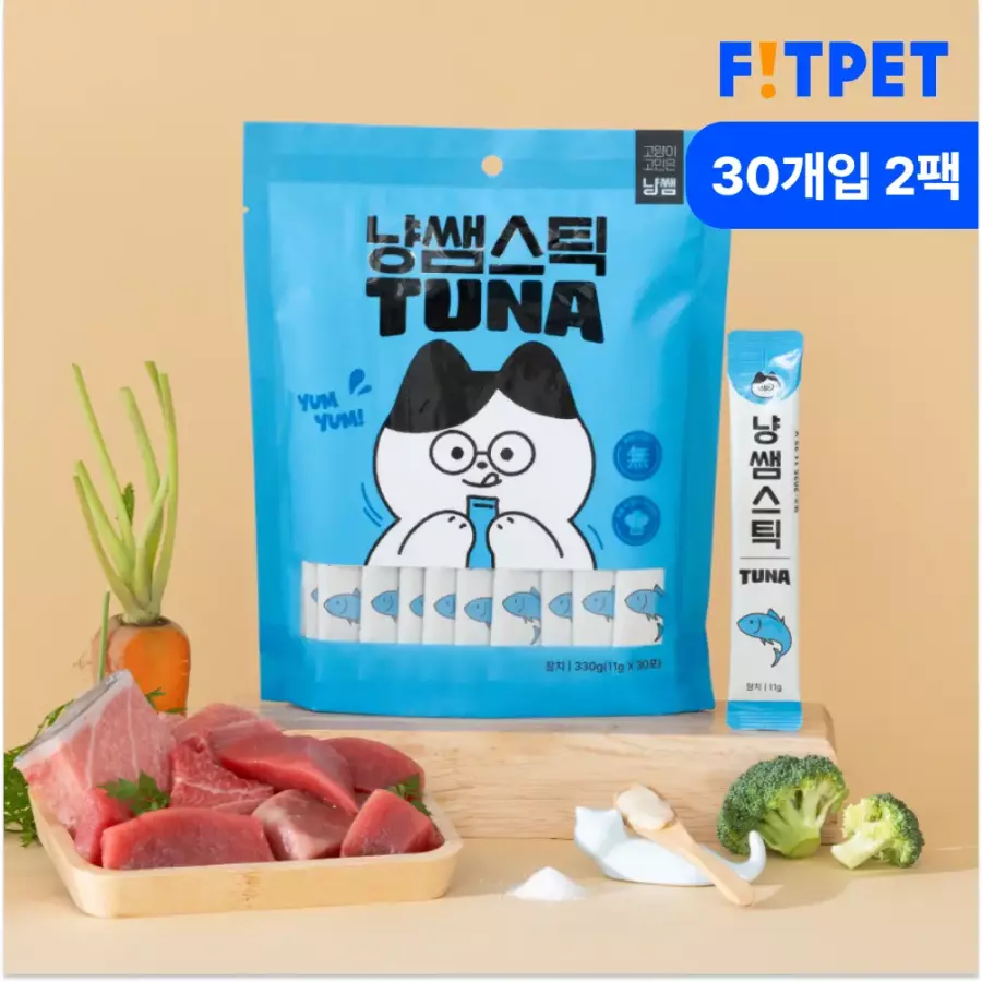 냥쌤 냥쌤스틱 참치 330g (11g x 30p)