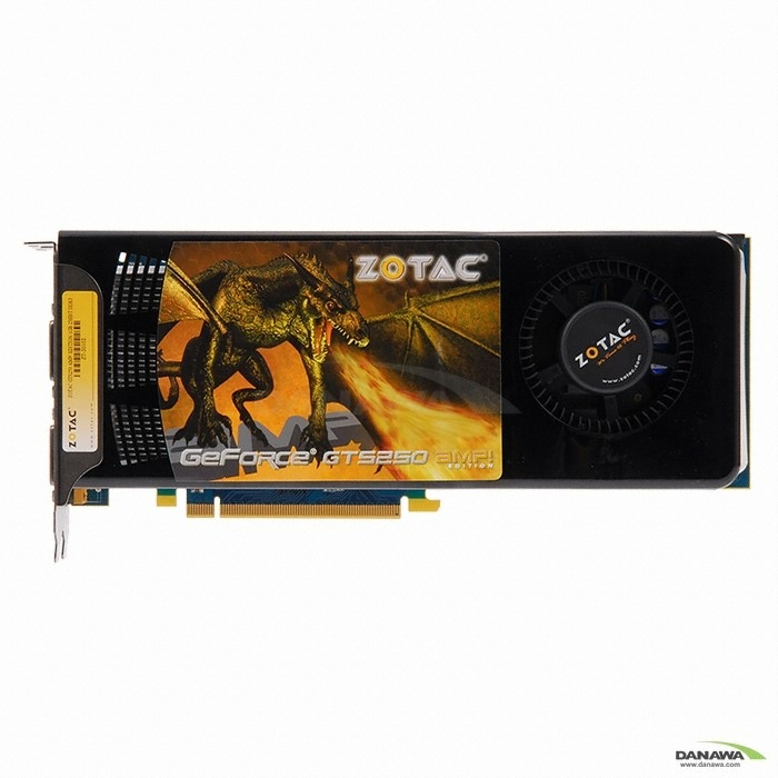 ZOTAC 지포스 GTS250 AMP Edition 1GB_이미지